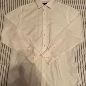 men’s banana republic button down dress shirt